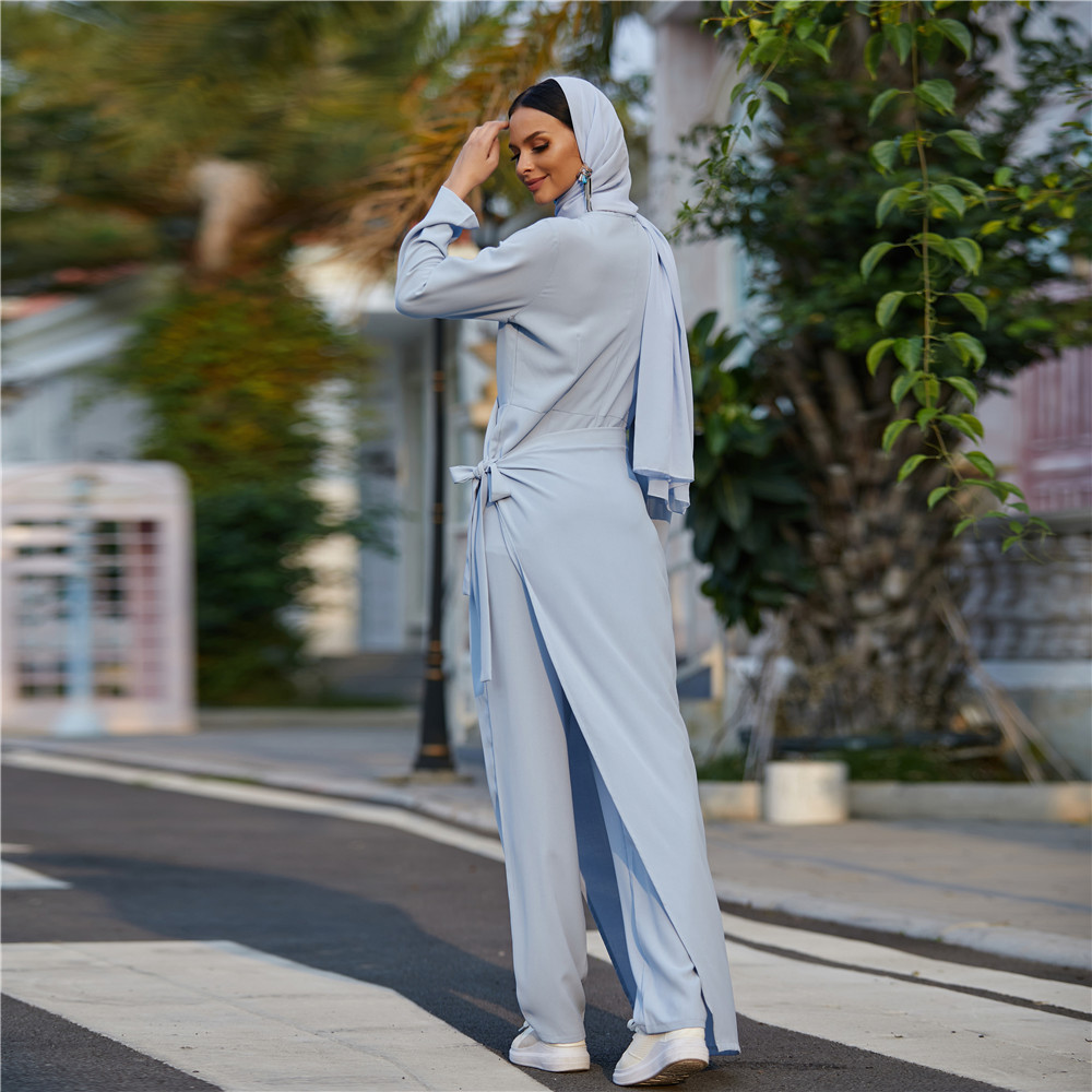 New Abaya Dubai Muslim fashion jumpsuit dress Turkey Islamic clothing African women dresses