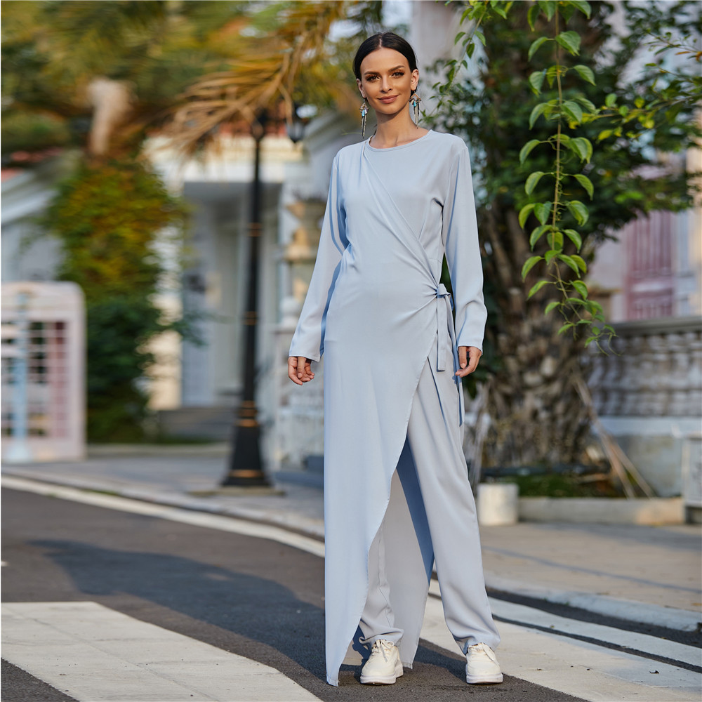 New Abaya Dubai Muslim fashion jumpsuit dress Turkey Islamic clothing African women dresses