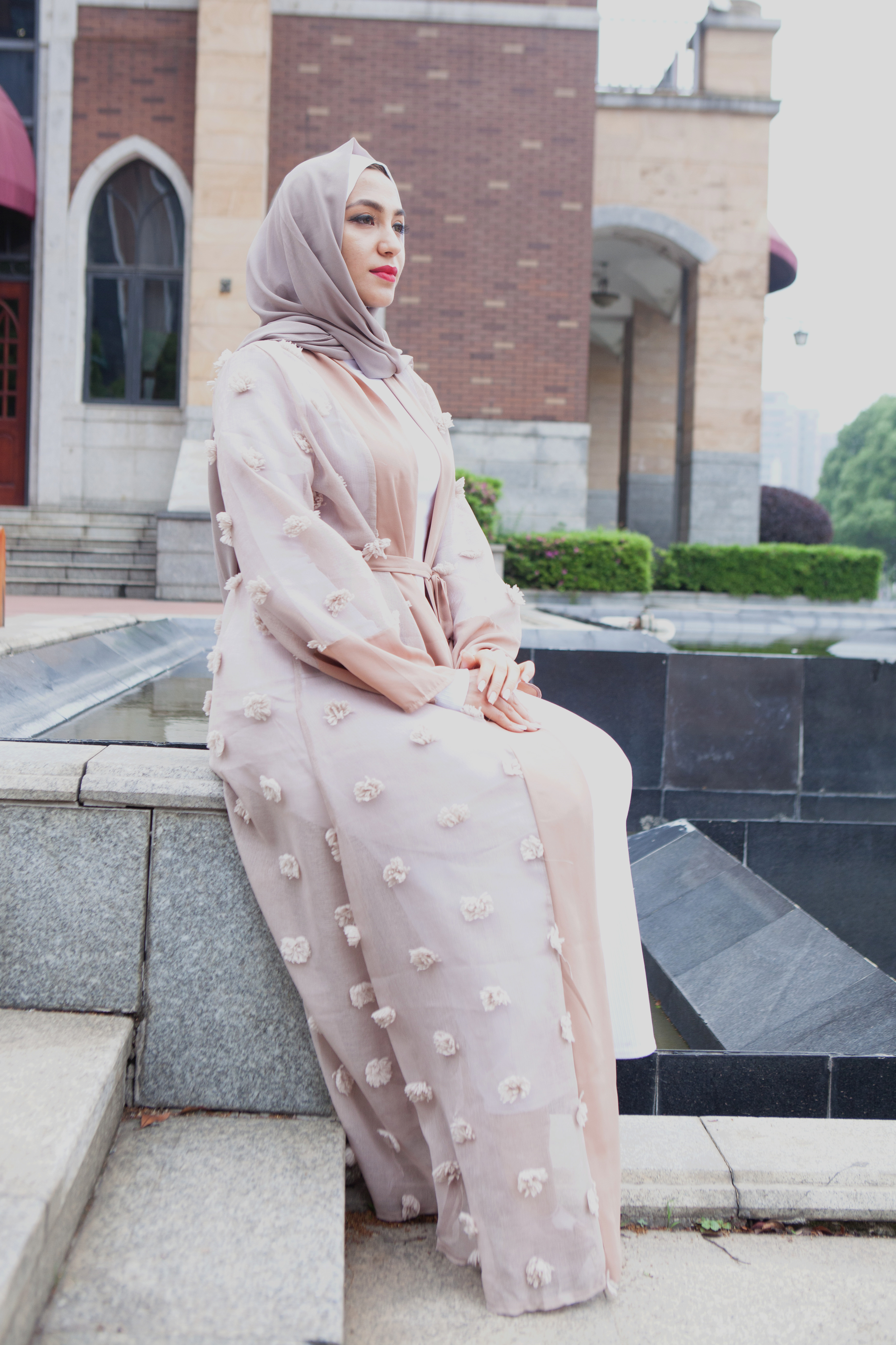 Fashion hot sale abaya 2019