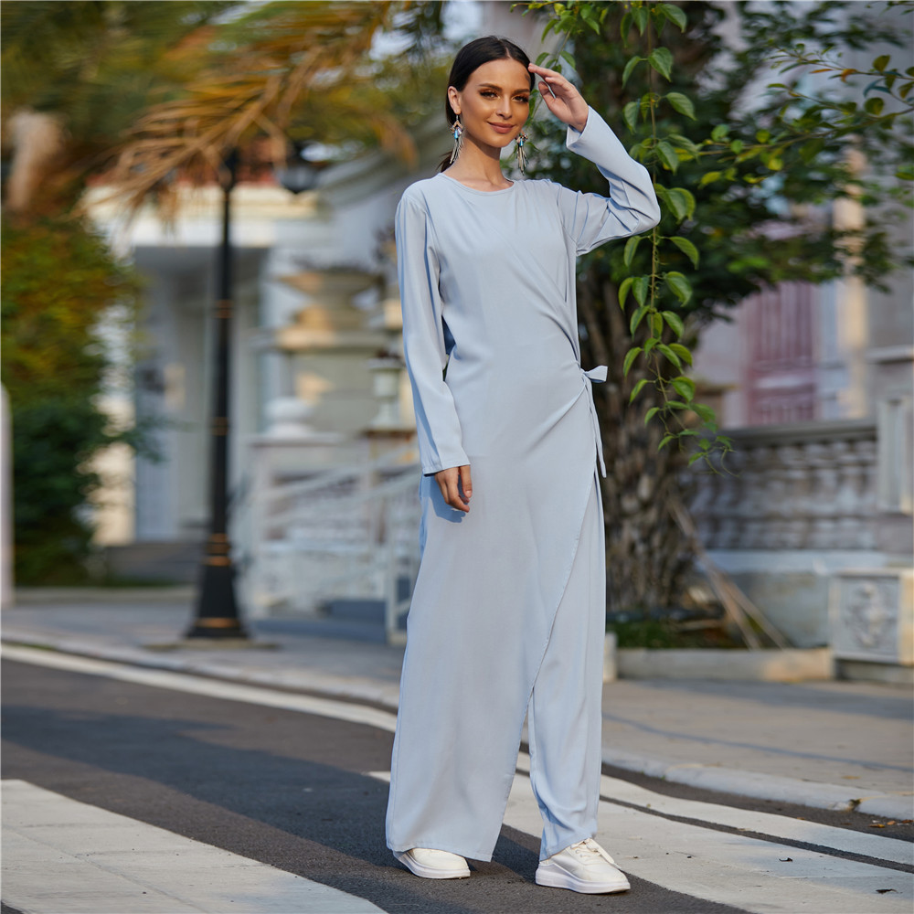 New Abaya Dubai Muslim fashion jumpsuit dress Turkey Islamic clothing African women dresses