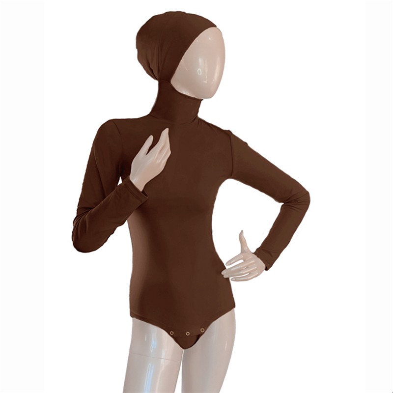 2021 New design Muslim inner jumpsuit with Jilbab Full sleeve inner jumpsuit with Hijab Turkay Pakistan Islamic abaya
