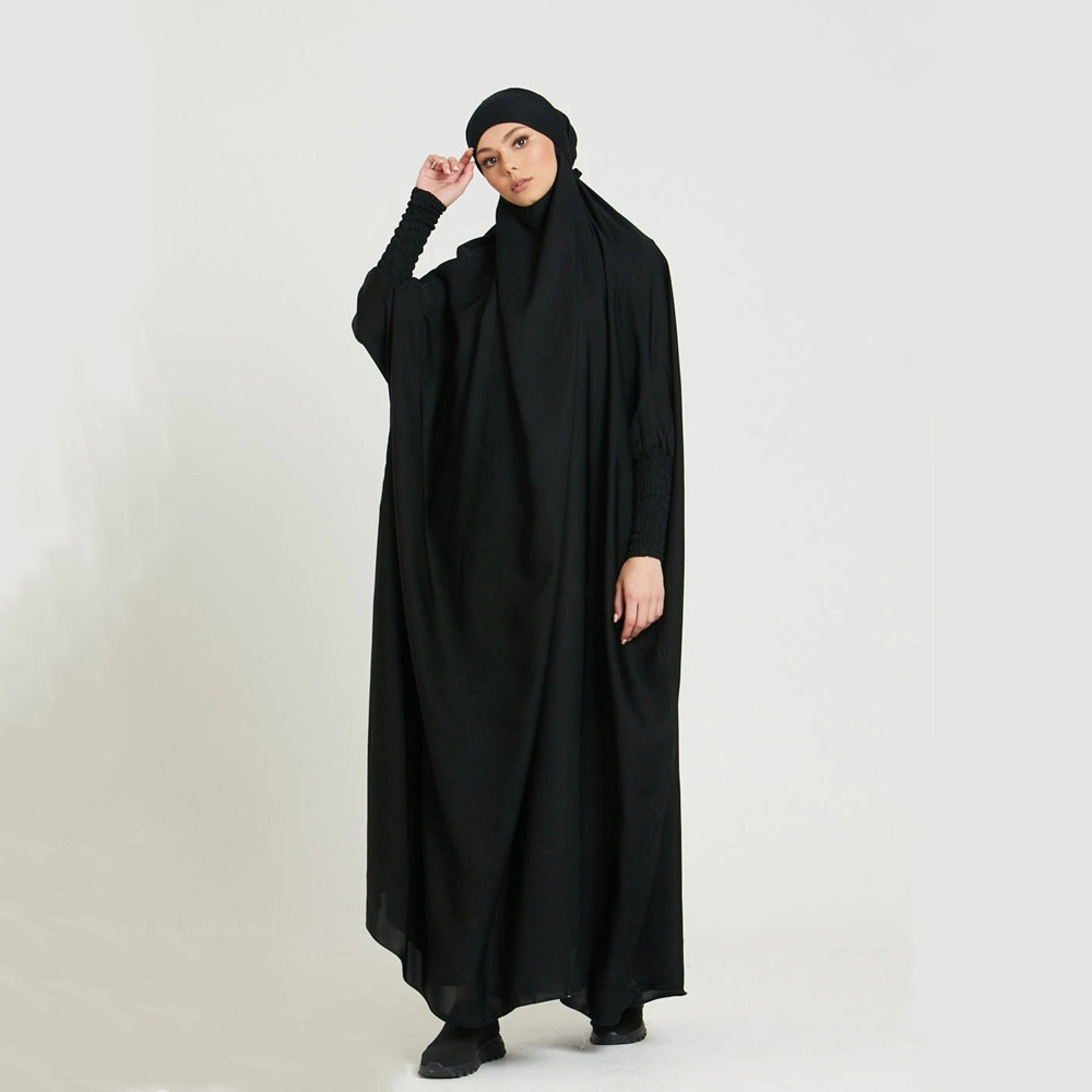 Muslim One piece prayer abaya for EID Jilbab prayer abaya Dubai Pakistan Islamic clothing 2022