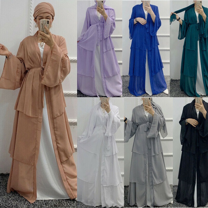 Wholesale New fashion abaya Dubai Turkey hijab dress muslim women glitter dress islamic clothing