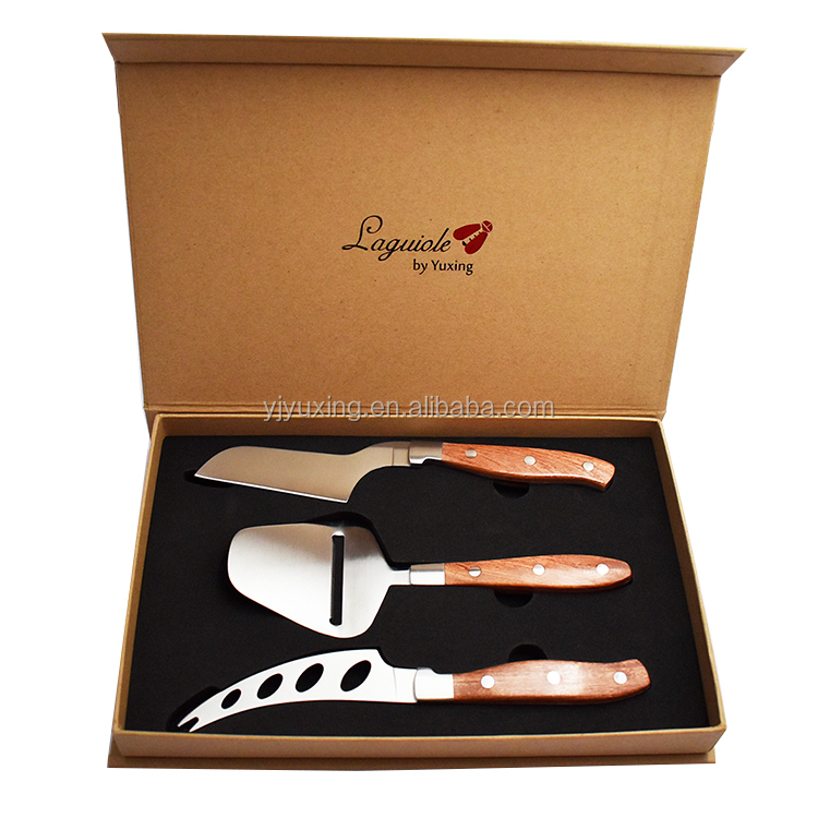 New launch item from UK Luxury  Cheese Knife Set with rose wood handle