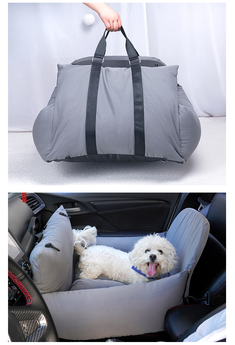 Soft pet car cozy warm comfortable car with travel cat dog pet car seat