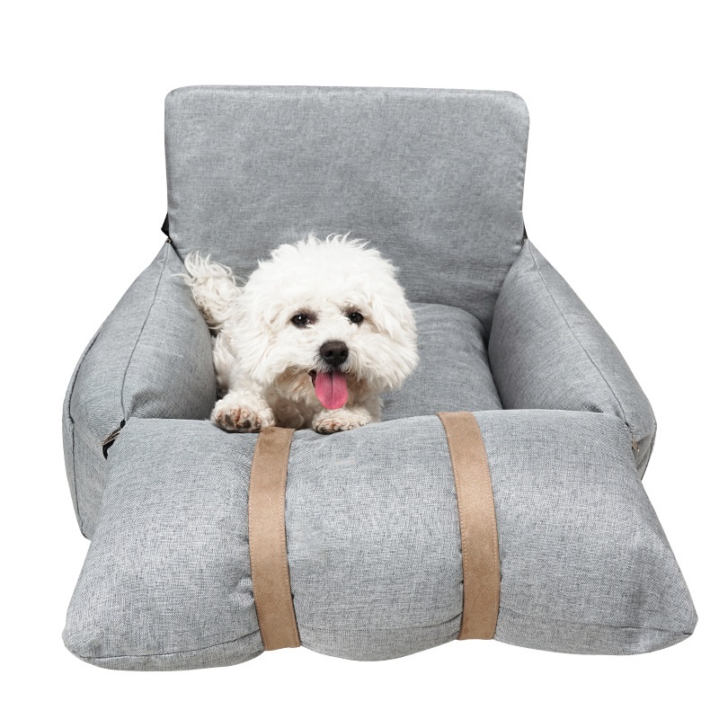 Pet car seat four seasons new product can be used outside with safety belt pet bed