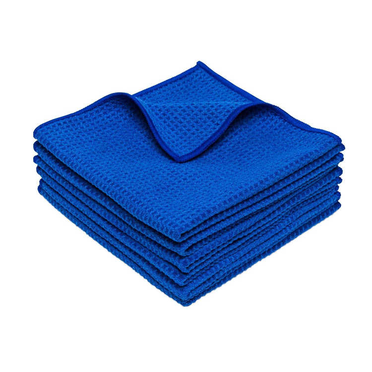 2020 China suppliers wholesale Microfiber Waffle Weave Kitchen  Dish Drying Towels