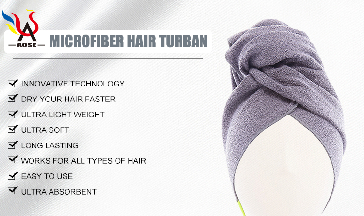 Bath Towels Supplier Luxury Hair Salon High Quality Hair Dryer Bath Towels Microfiber