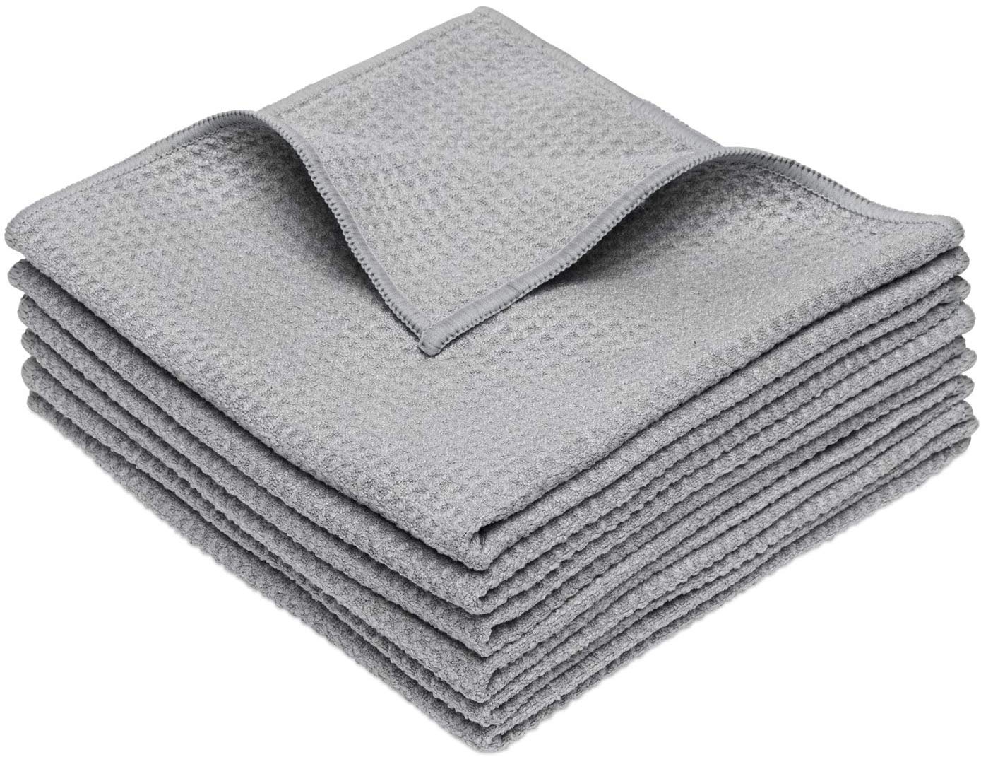 2020 China suppliers wholesale Microfiber Waffle Weave Kitchen  Dish Drying Towels