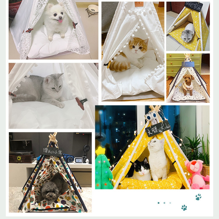 2021 Hot Sale High Quality Pet Dog Pet Cat Comfortable Collapsible Dog Cage Pet Tent