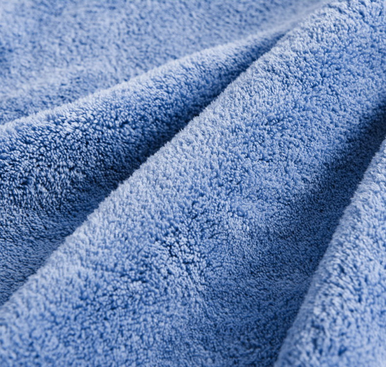 Super water absorbency coral fleece hair drying turban wrap microfiber hair towel