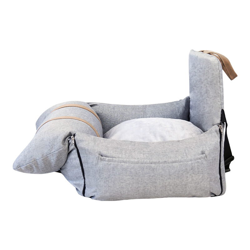 Pet car seat manufacturers four seasons dog new dog sofa can be used outside with safety belt pet bed