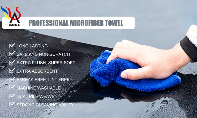 Latest products Micro fiber super absorbent car washing towels sractch free premium