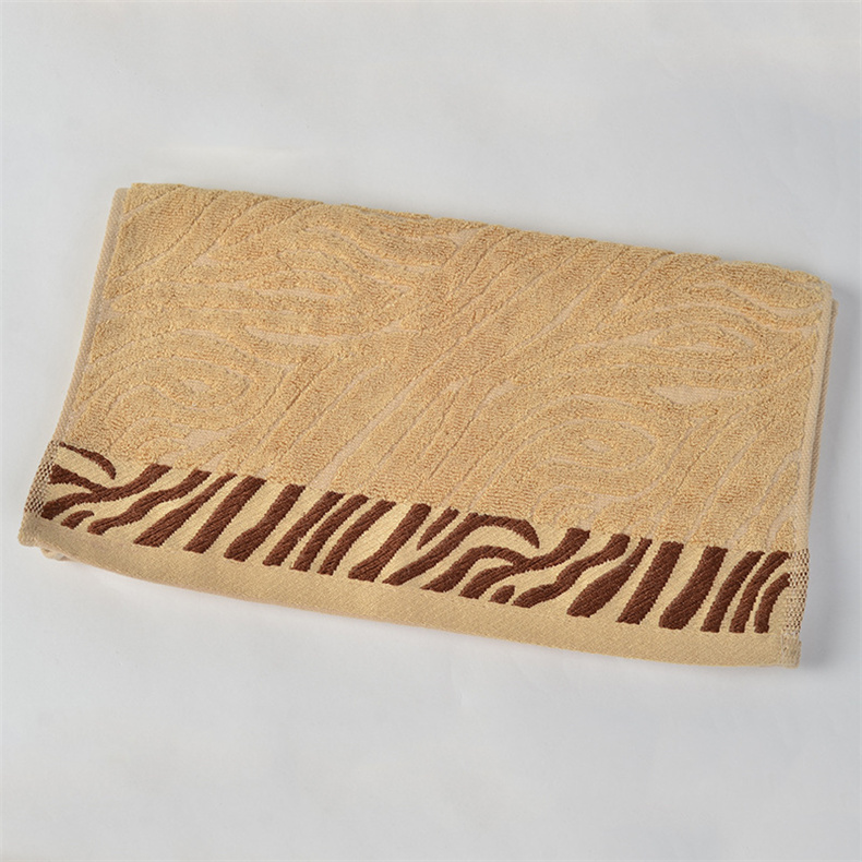 Bamboo fiber style tiger skin absorbent soft beauty microfiber face towel