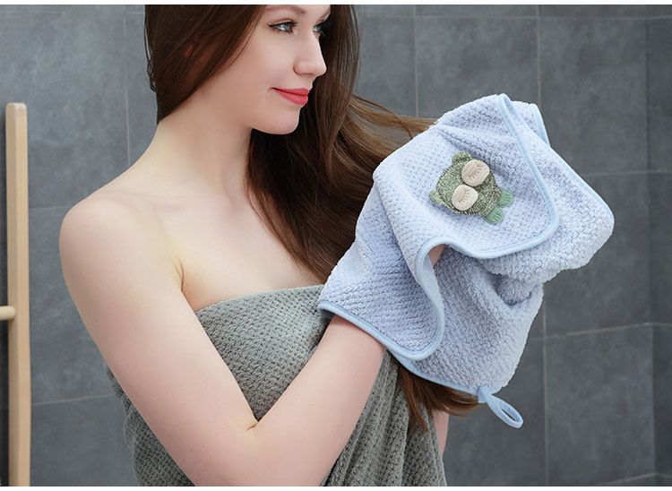 Manufacturers wholesale absorbent coral fleece facial towel wash hotel beauty salon microfiber towel