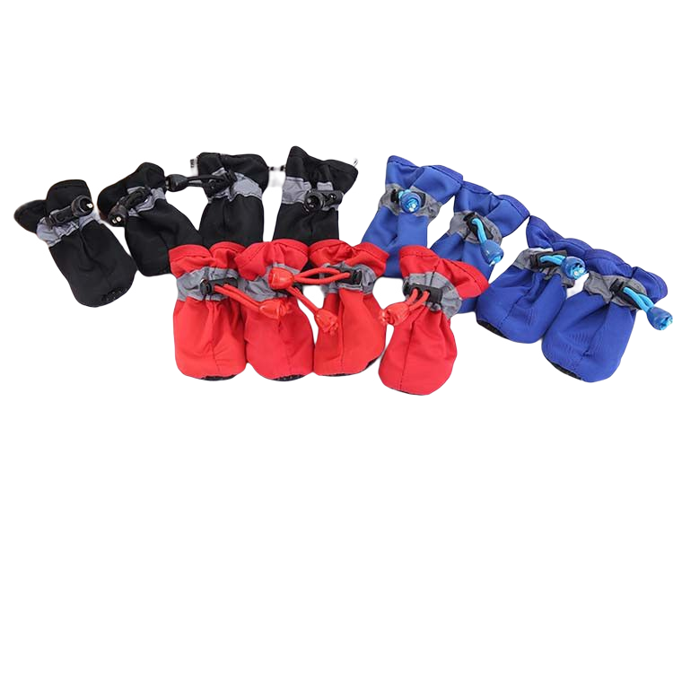 Amazon Hot Sale Pet Apparel Dog Waterproof Boots Anti Slip Protect Paw Dog Boots Dog Shoes