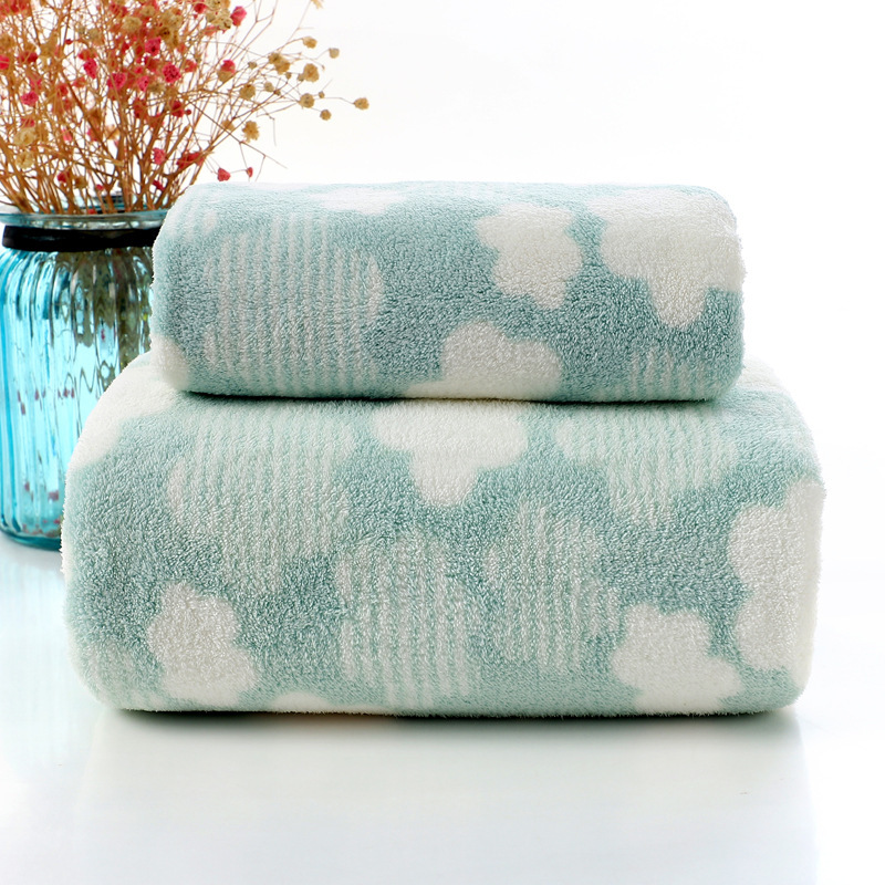 Microfiber Coral Fleece bath towel soft water absorbent adult wash face towel beauty salon hair towel creative gifts