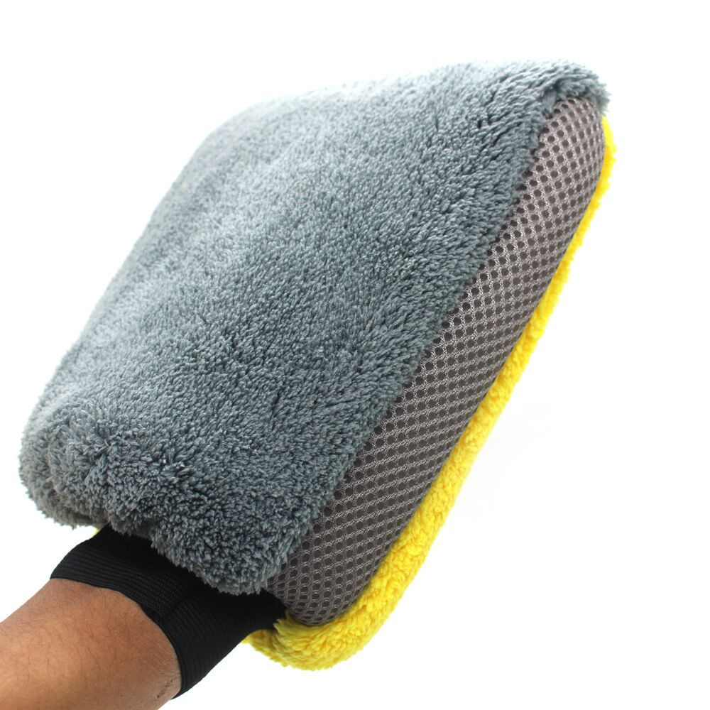 Microfiber multi purpose chenille waterproof Polishing mitt