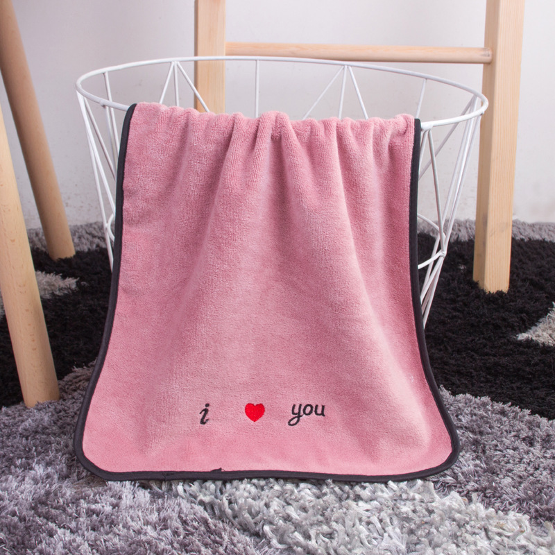 Microfiber quick-drying wash a face more absorbent towel embroidery beauty face towel
