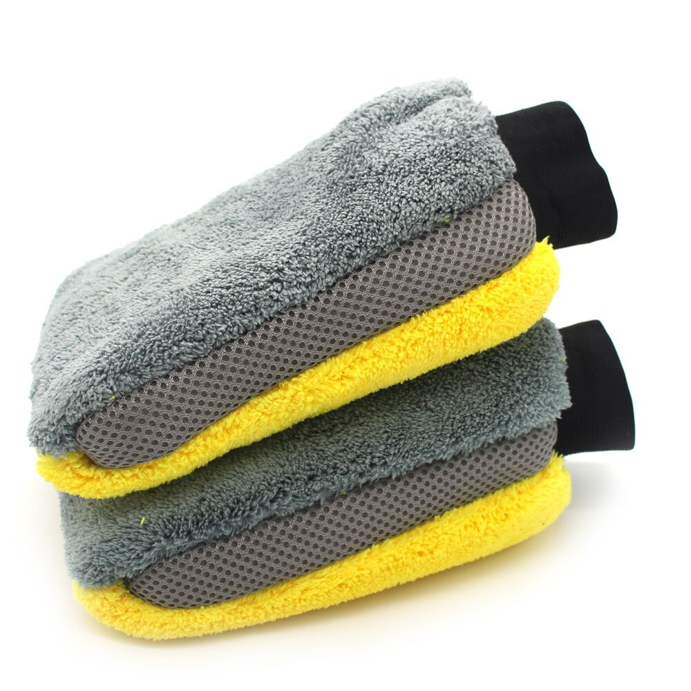 Microfiber multi purpose chenille waterproof Polishing mitt