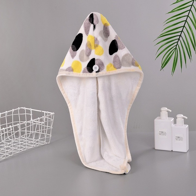 Amazon hot sale Customized absorbent microfiber super soft hair drying towel hair turban towel