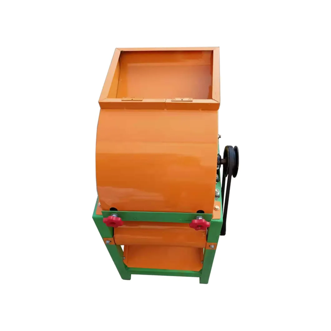 Factory Supply Small Size Agticultural and Home Use Corn Peeling and Threshing Double-Effect Machine