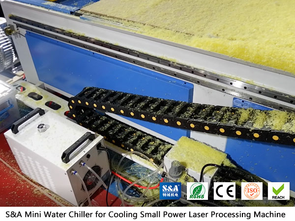 Mini Water Chiller CW-3000 for Cooling Small Power Laser Processing Machine