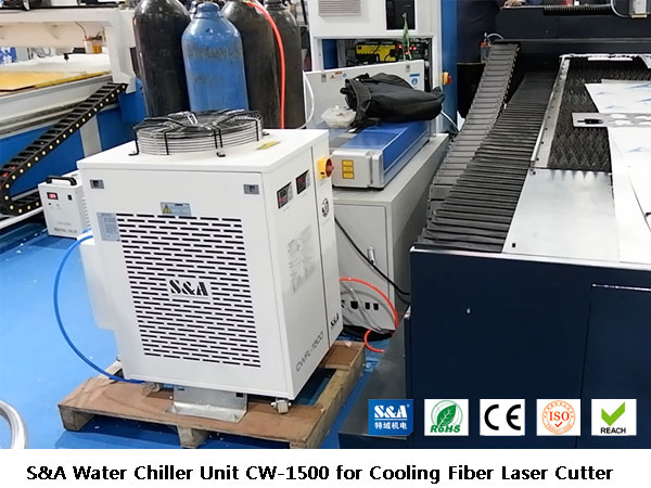 Water Chiller Unit for Cooling Fiber Laser Cutting Machines