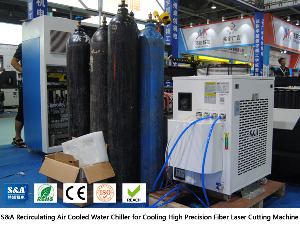 SA Recirculating Air Cooled Water Chiller for Cooling High Precision Fiber Laser Cutting Machine