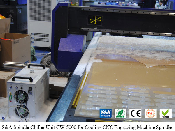 CNC router water cooler
