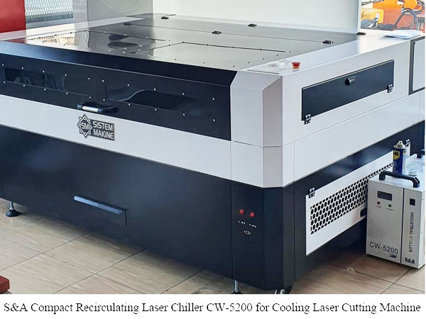 compact recirculating laser chiller