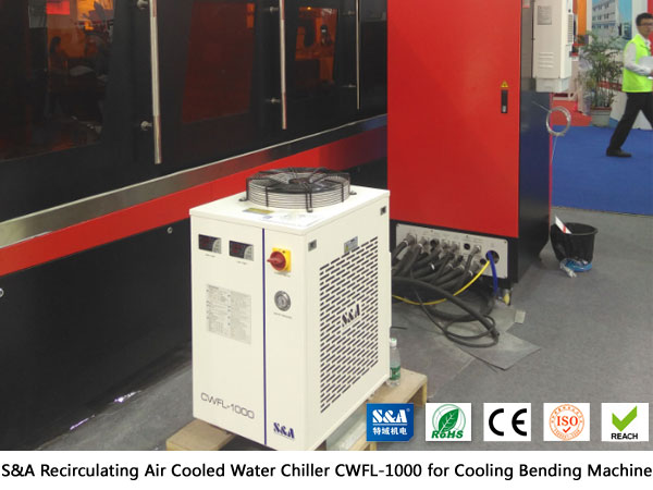 recirculating air cooled water chiller