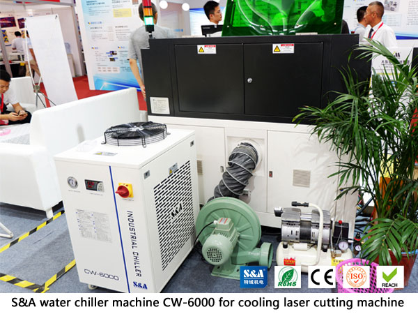 S&A Water Chiller CW-6000 for Cooling Laser Cutting Machine