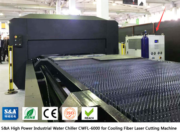 SA high power industrial water chiller CWFL 6000