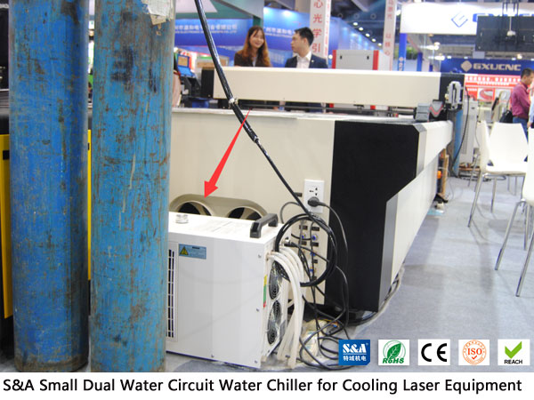 small dual water circuit water chiller