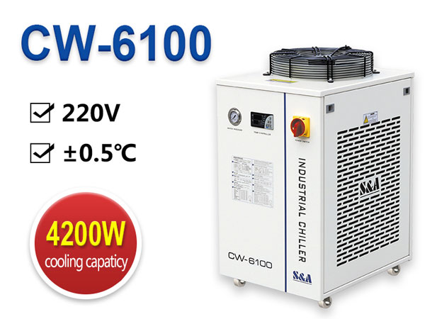 circulating air cooled water chiller