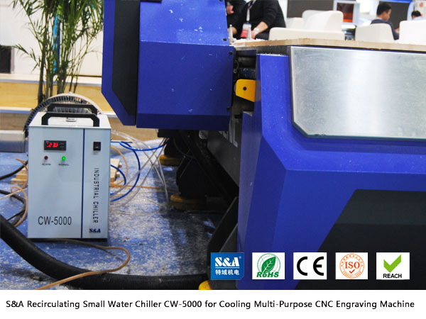 recirculating small water chiller