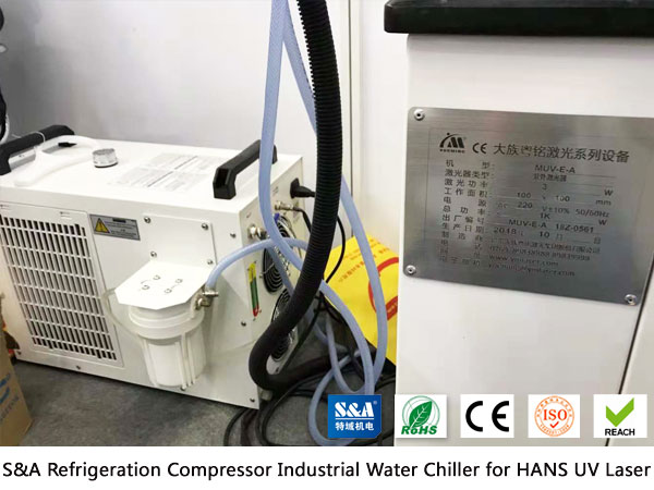 refrigeration compressor industrial water chiller