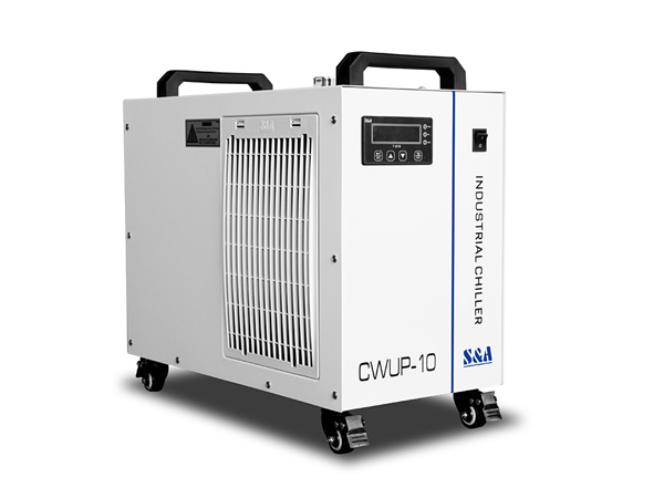 Ultrafast laser portable water chiller