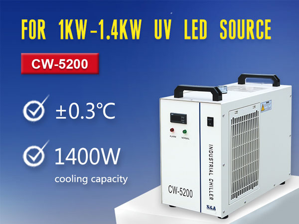 UV air cooled water chiller