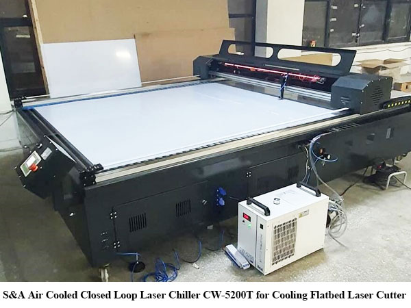 air cooled closed loop laser chiller
