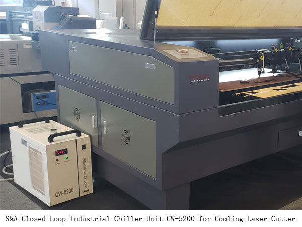 closed loop industrial chiller unit