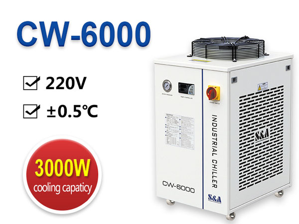 industrial water chiller unit CW-6000
