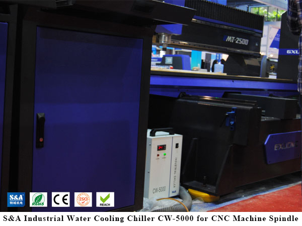 CNC router industrial water cooling chiller