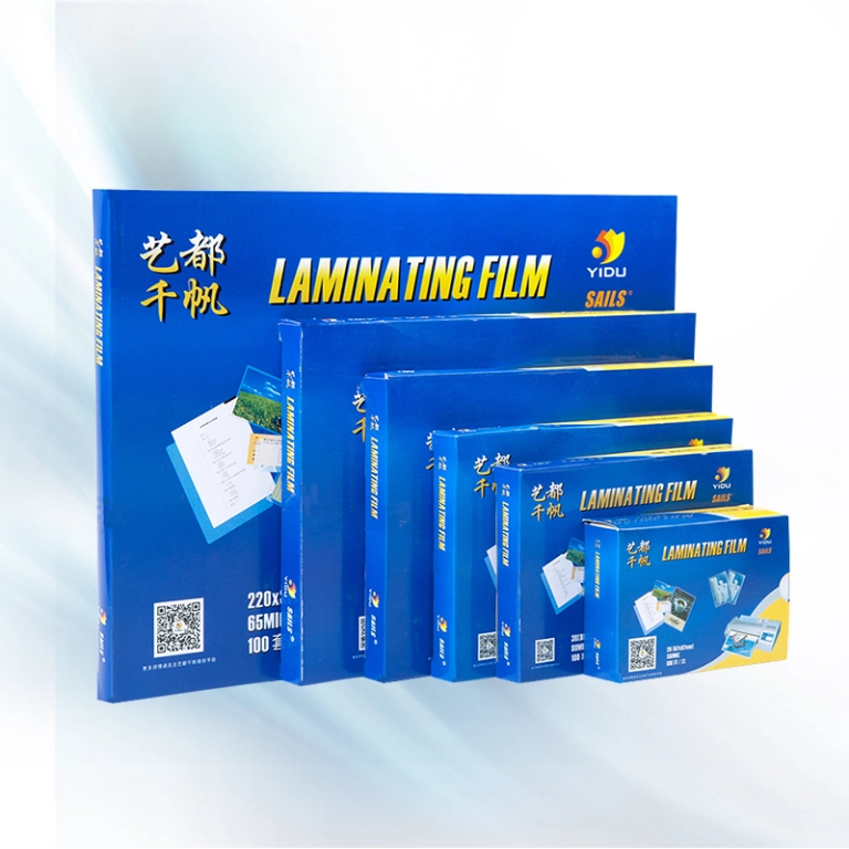 YIDU SAILS - PET THERMAL FILM Laminator film thermal lamination film Glossy  Laminating Pouch Film