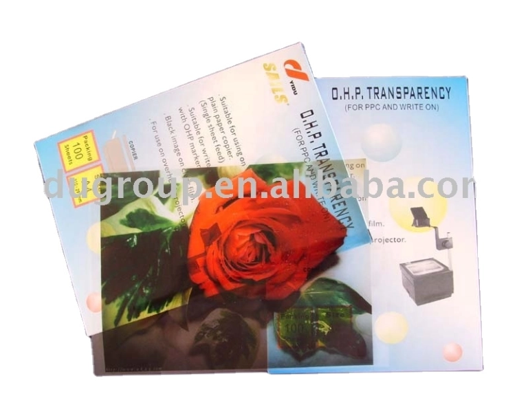 YIDU SAILS - High Quality A3 A4 100MIC OHP Transparency Film for Overhead  Projector