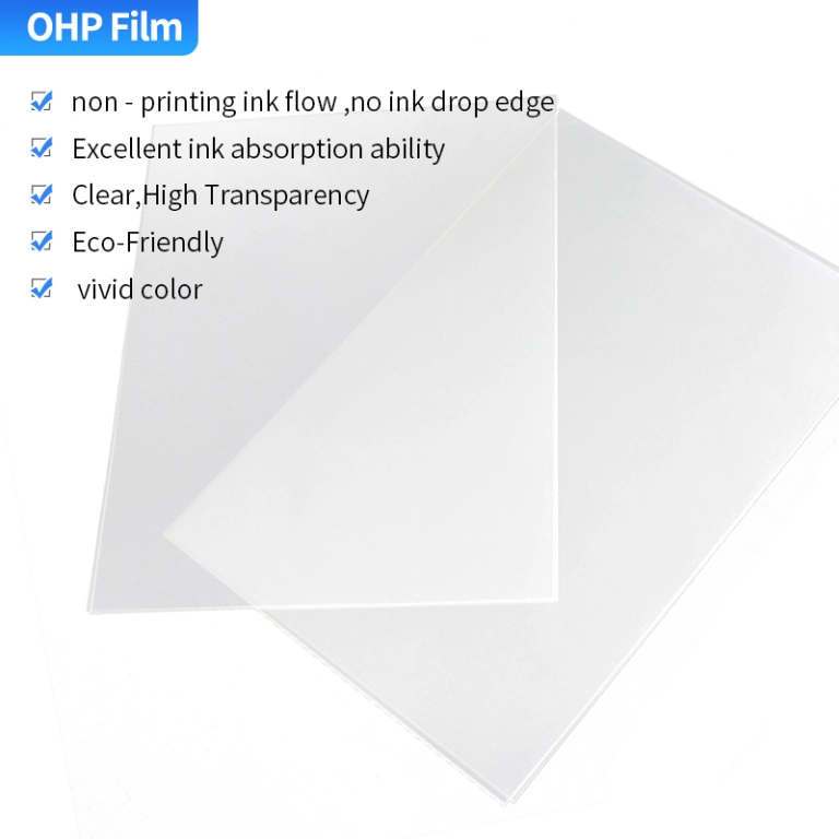 Film transparent pour rétroprojecteur A4 - Micro Application