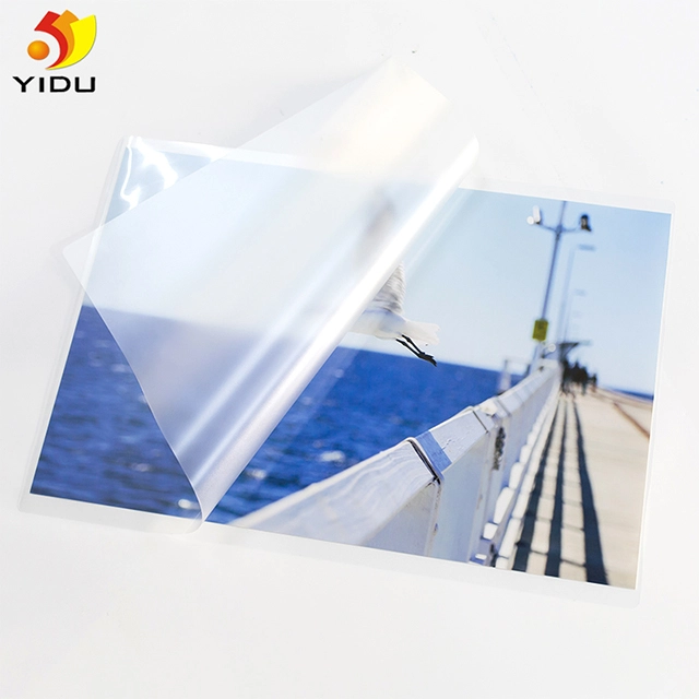 YIDU SAILS - thermal glossy laminating film hot Glossy Laminating Pouch Film