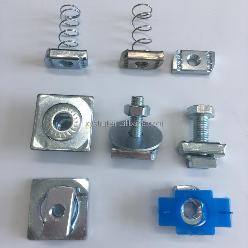 XYSTRUT - Strut Channel Nuts Spring Nuts With Plastic Holder Wing ...