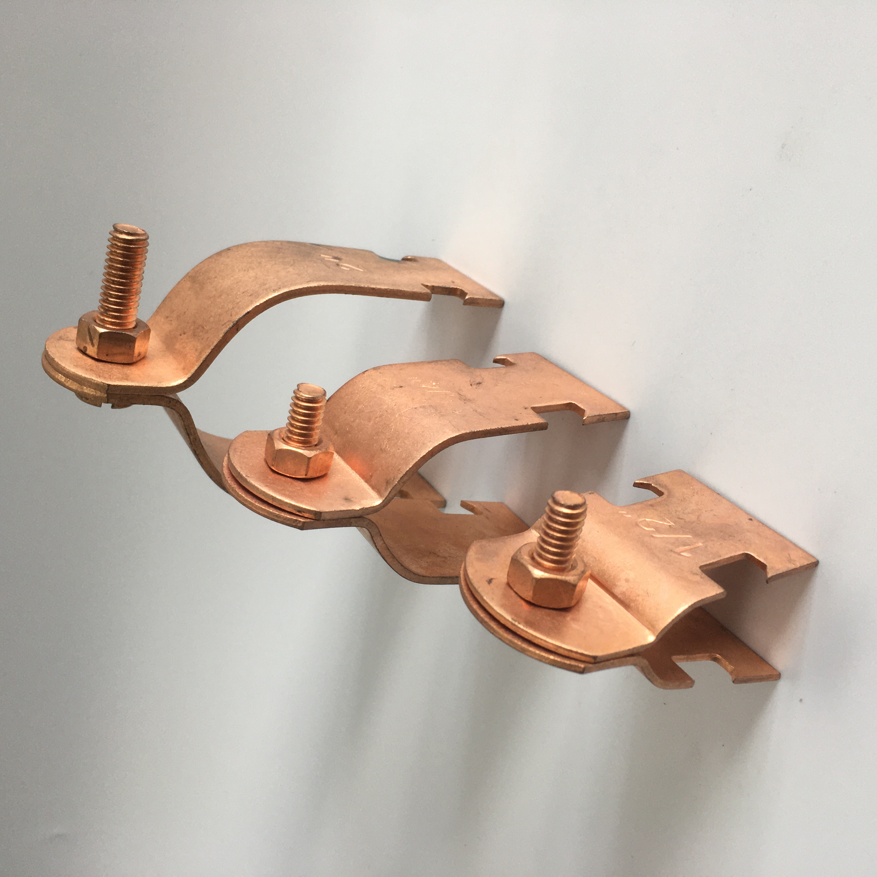 XYSTRUT copper coated pipe strut clamp Pipe clamp